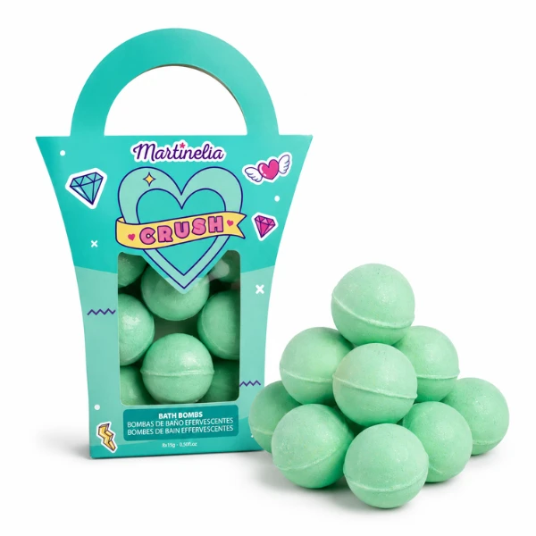 Martinelia set bombe efervescente pentru baie, 8×15 g 6
