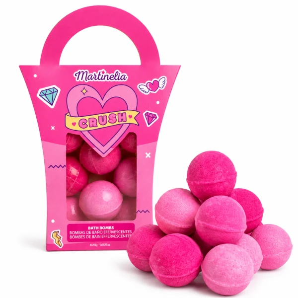 Martinelia set bombe efervescente pentru baie, 8×15 g 4