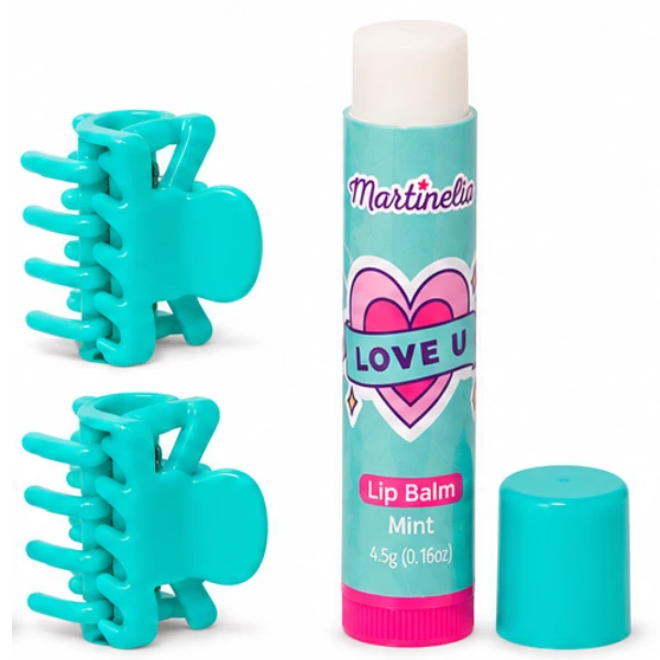 Martinelia set „agrafe pentru păr și balsam de buze”, 3 modele 7
