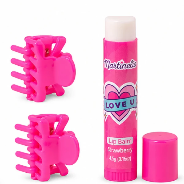 Martinelia set „agrafe pentru păr și balsam de buze”, 3 modele 9