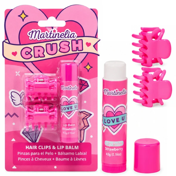 Martinelia set „agrafe pentru păr și balsam de buze”, 3 modele 2