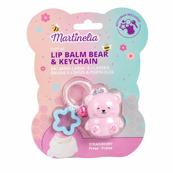 Martinelia balsam-breloc pentru buze „ursuleț”, 2 modele 7