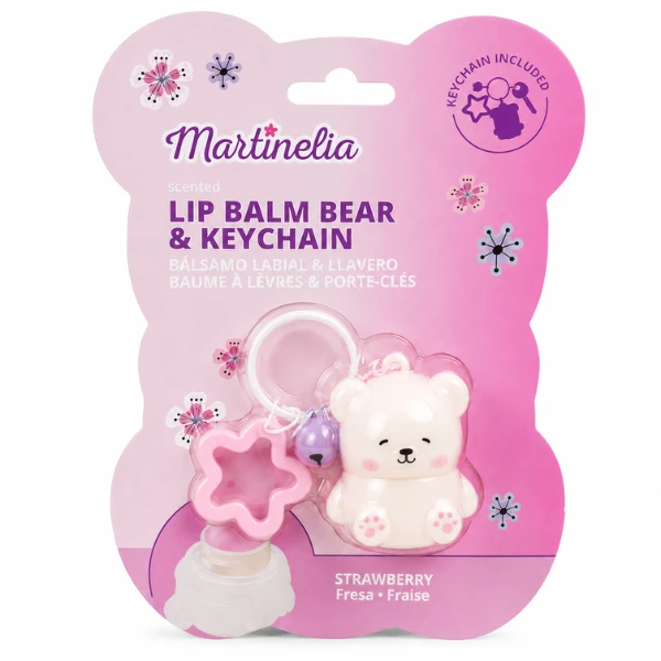 Martinelia balsam-breloc pentru buze „ursuleț”, 2 modele 6