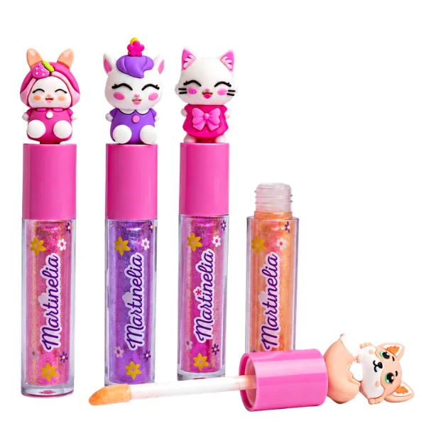 Martinelia luciu de buze „animale prietenoase”, 4 arome 2