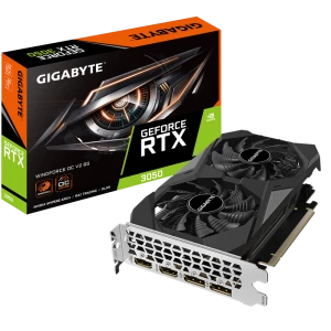 Видеокарта Gigabyte GV-N3050WF2OCV2-6GD, 6GB GDDR6 96бит