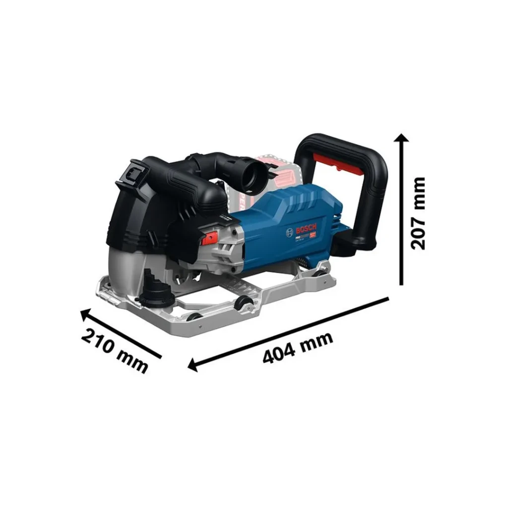 Штроборез аккумуляторный (без аккумулятора) gnf18v-40 18 в 4700 об/мин bosch 3