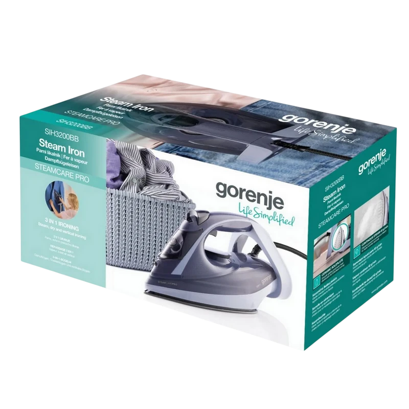 Fier de călcat gorenje sih3200bb, 3200w, violet 7