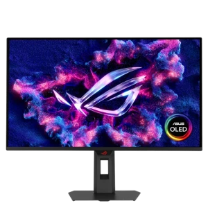 27" игровой монитор asus xg27aqdmesz, qd oled 2560x1440 wqhd, чёрный