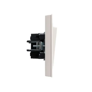Двойной выключатель brite 10 a 220 - 240 в перламутровый iek Thumbnail 4