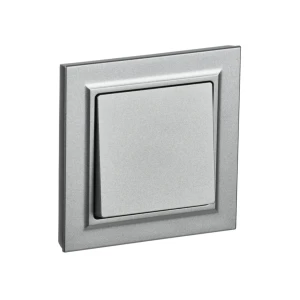 Выключатель brite 10 a 220 - 240 в алюминий iek Thumbnail 1