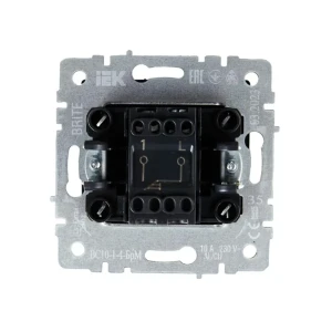 Întrerupător cu revenire brite 10 a 220 - 240 v aluminiu iek Thumbnail 2