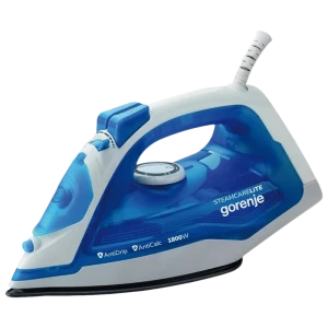 Fier de călcat Gorenje Steam care lite SIH1800BLT, 1800W, Albastru