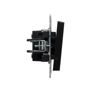 Переключатель проходной brite 10 a 220 - 240 в графитовый iek Thumbnail 4