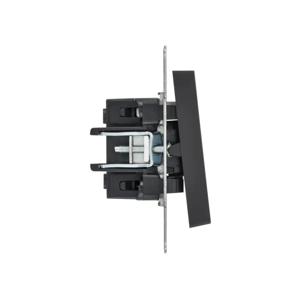 Întrerupător cu indicator brite 10 a 220 - 240 v grafit iek 4