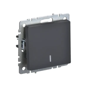Întrerupător cu indicator brite 10 a 220 - 240 v grafit iek Thumbnail 1