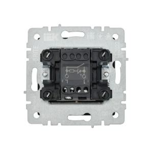 Întrerupător cu indicator brite 10 a 220 - 240 v grafit iek Thumbnail 2