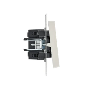Întrerupător cu indicator brite 10 a 220 - 240 v perlă iek Thumbnail 4