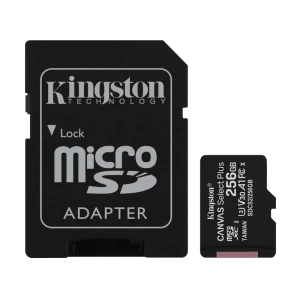 Карта памяти Kingston Canvas Select+, 256Гб (SDCS2/256GB)
