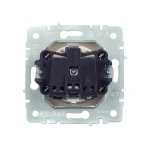 Priză cu împământare brite 16 a 220 - 240 v aluminiu iek Thumbnail 2