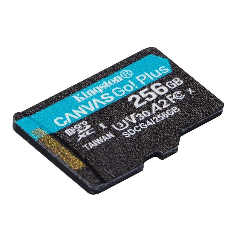 Card de memorie kingston canvas go! plus, 256gb (sdcg4/256gb) 12