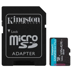 Карта памяти kingston canvas go! plus, 256гб (sdcg4/256gb)