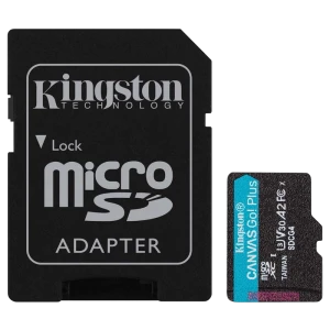 Карта памяти Kingston Canvas Go! Plus, 256Гб (SDCG4/256GB)