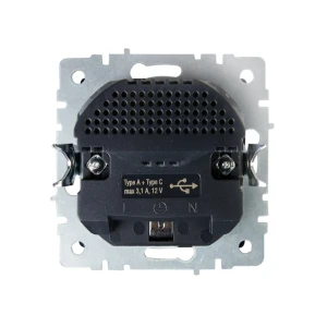 Priză cu usb brite 16 a 220 - 240 v grafit iek Thumbnail 2