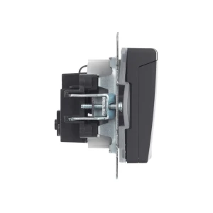 Priză cu obturator și capac brite 16 a 220 - 240 v grafit iek Thumbnail 4