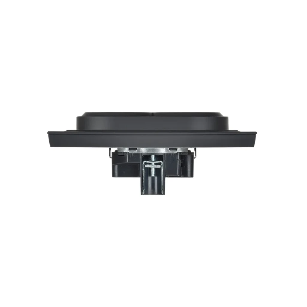Priză dublă cu împământare brite 16 a 220 - 240 v grafit iek 3