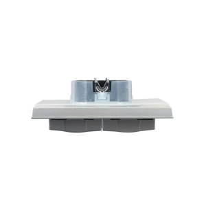 Priză dublă cu capac brite 16 a 220 - 240 v aluminiu iek Thumbnail 3