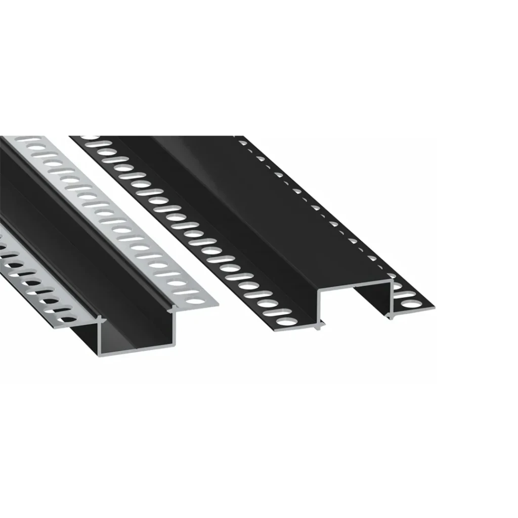 Profil din aluminiu cu dispersor hiro 2020 x 57.4 x 14.6 mm lumines 2