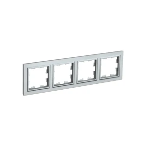 Ramă cu 4 locuri brite aluminiu iek