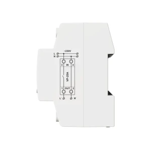 Releu de control tensiune cu ecran digital vp-25m2w true rms 25 a 220 - 240 v ip20 120 - 270 v digitop Thumbnail 3