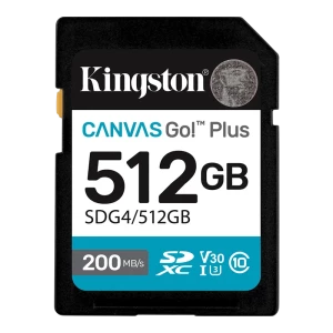 Card de Memorie Kingston Canvas Go! Plus, 512GB (SDG4/512GB)