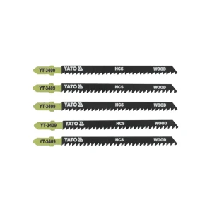 Set pânze pentru lemn pentru fierăstrău vertical (pendular) 115 mm 5 buc. yato