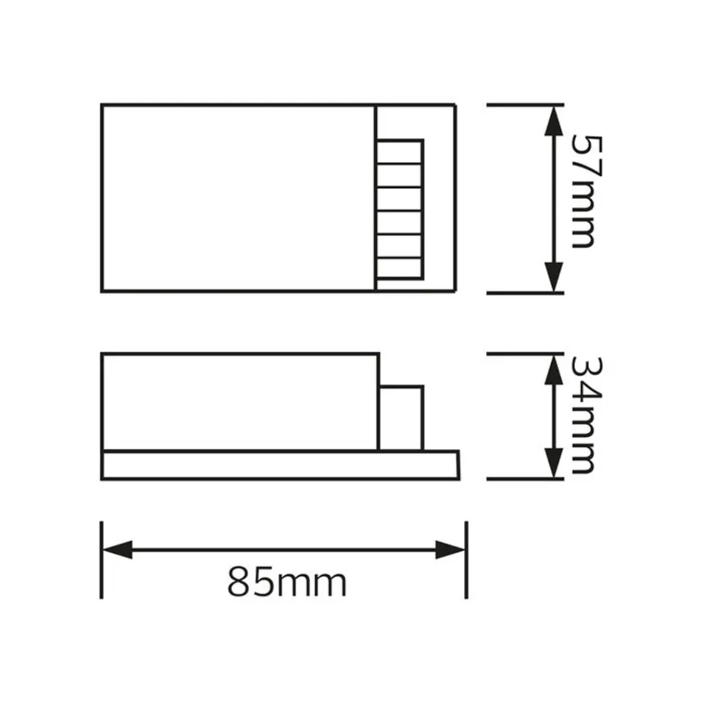Transformator bandă led vega-100/24 100 w 4.1 a 220 - 240 v 24 v horoz 2