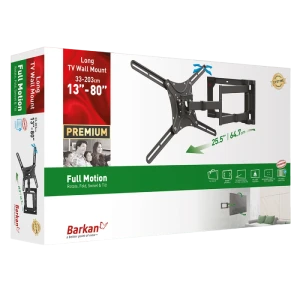 Настенное крепление для телевизора barkan 4400, чёрный Thumbnail 3