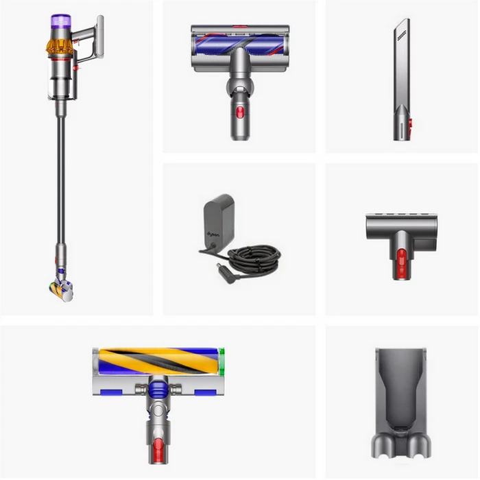 Aspirator vertical dyson v15 detect absolute (494719-01), argintiu 3