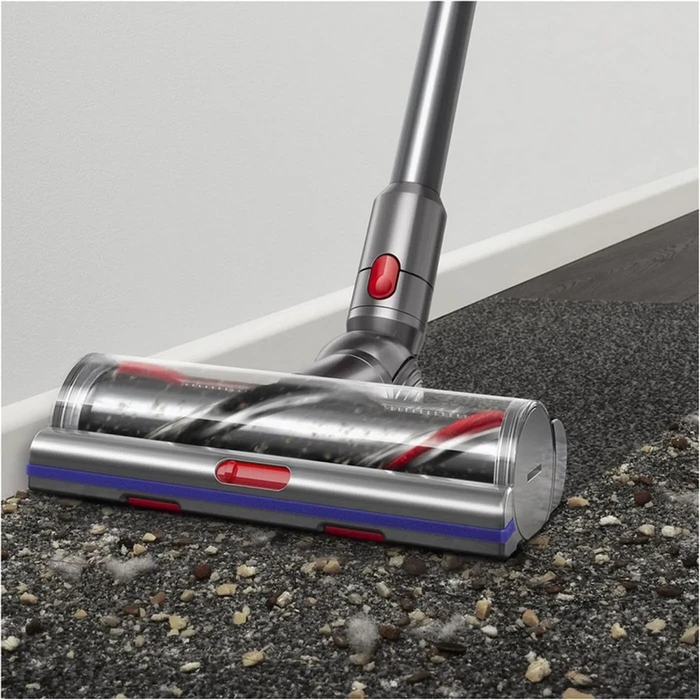 Aspirator vertical dyson v12 detect slim absolute, galben | nichel 2