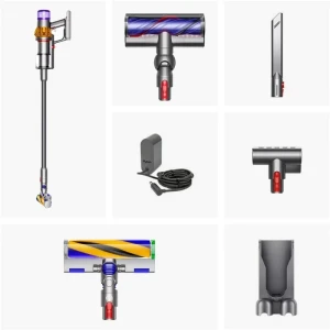 Aspirator vertical dyson v12 detect slim absolute, galben | nichel Thumbnail 16