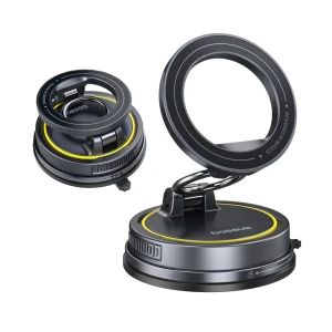 Baseus car mount suction cup veersion, vc2 flex magnetic, cosmic black Thumbnail 2