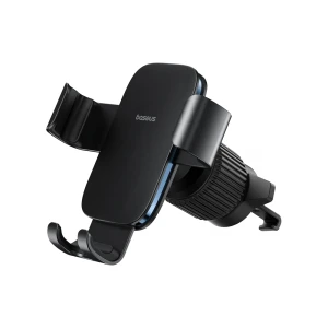 Baseus car mount (air vent version), metal age 3 gravity series, cluster black Thumbnail 3