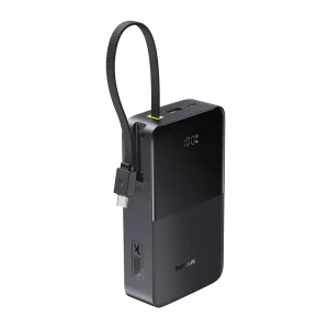 Baseus power bank 30000mah 22,5w with cable type-c 0.3m, enerfill fc51 bipow 2 pro digital display, cosmic black