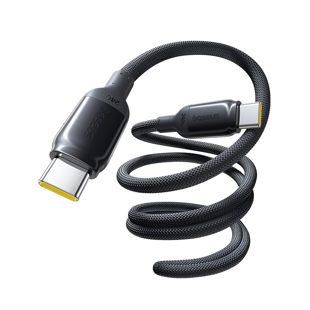Baseus cable type-c to type-c, 240w, 1m, picogo series, cosmic black 3