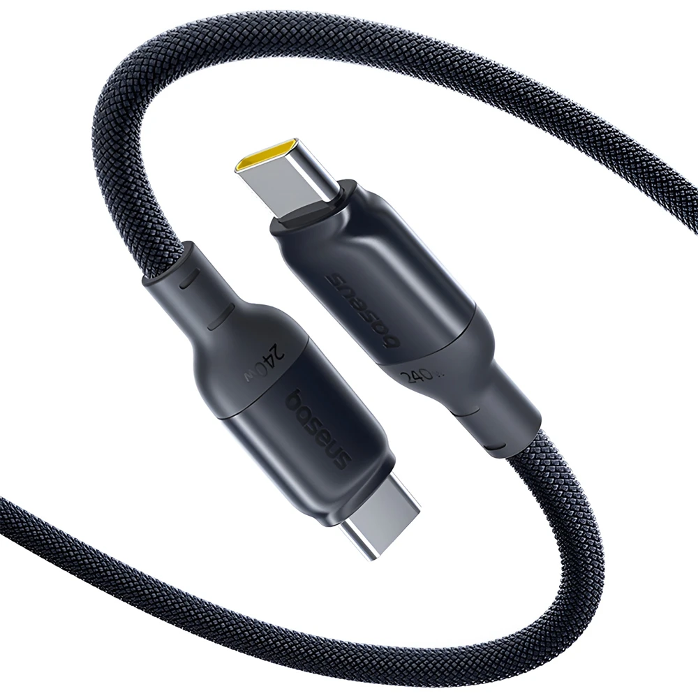 Baseus cable type-c to type-c, 240w, 1m, picogo series, cosmic black 2