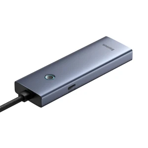 Baseus hub 4in1 type-c 3.0 to 4*usb-a 1*type-c 3.0 ultrajoy series, space grey Thumbnail 3