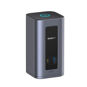 Baseus ds type-c  to 2*hdmi 2k@60+2*dp2k@60+2*usb-c (10gbps)+2*usb-a (5gbps)+2*usb-a (480mbps)+rj45+pd 100w spacemate rd1 air, space grey