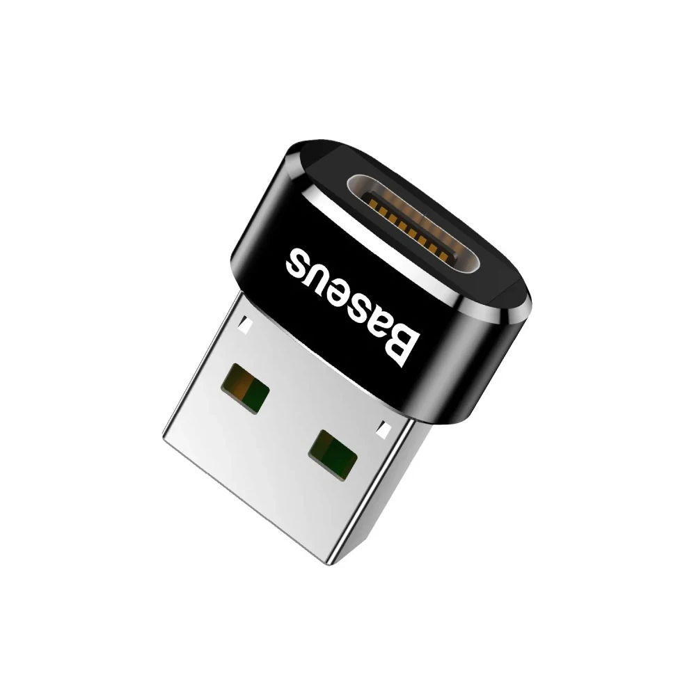 Baseus otg adaptor mini type-c to usb-a 3.1, black 2
