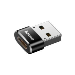 Baseus otg adaptor mini type-c to usb-a 3.1, black Thumbnail 3