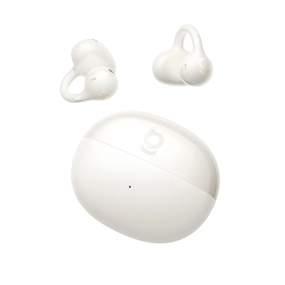 Baseus open-ear true wireless earbuds bass bc1, stellar white 2